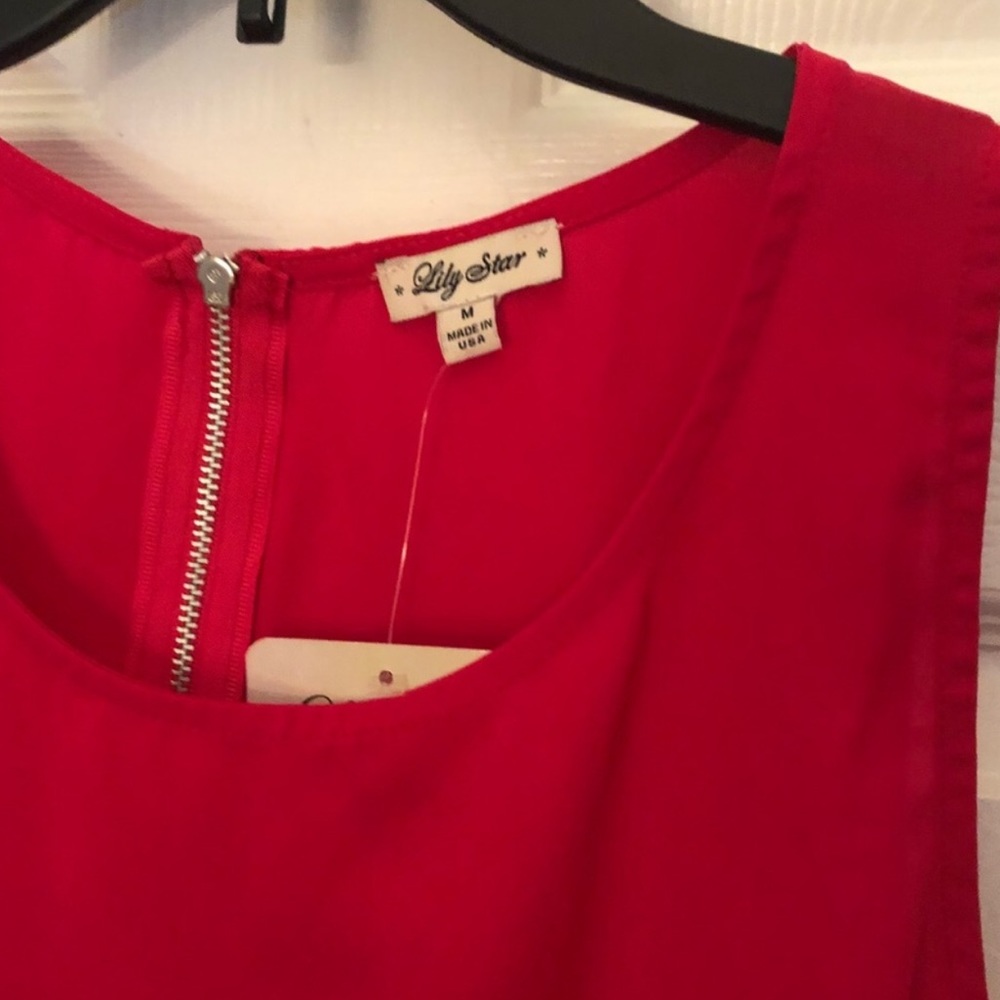 Pink Laser Cut Tank - Picture 4 of 6